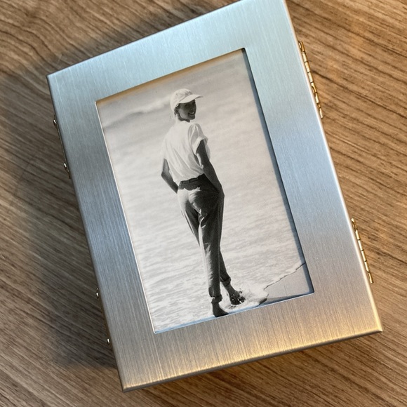 Byrnes of Boston accordion 5 frames folding brushed silver - Picture 14 of 15